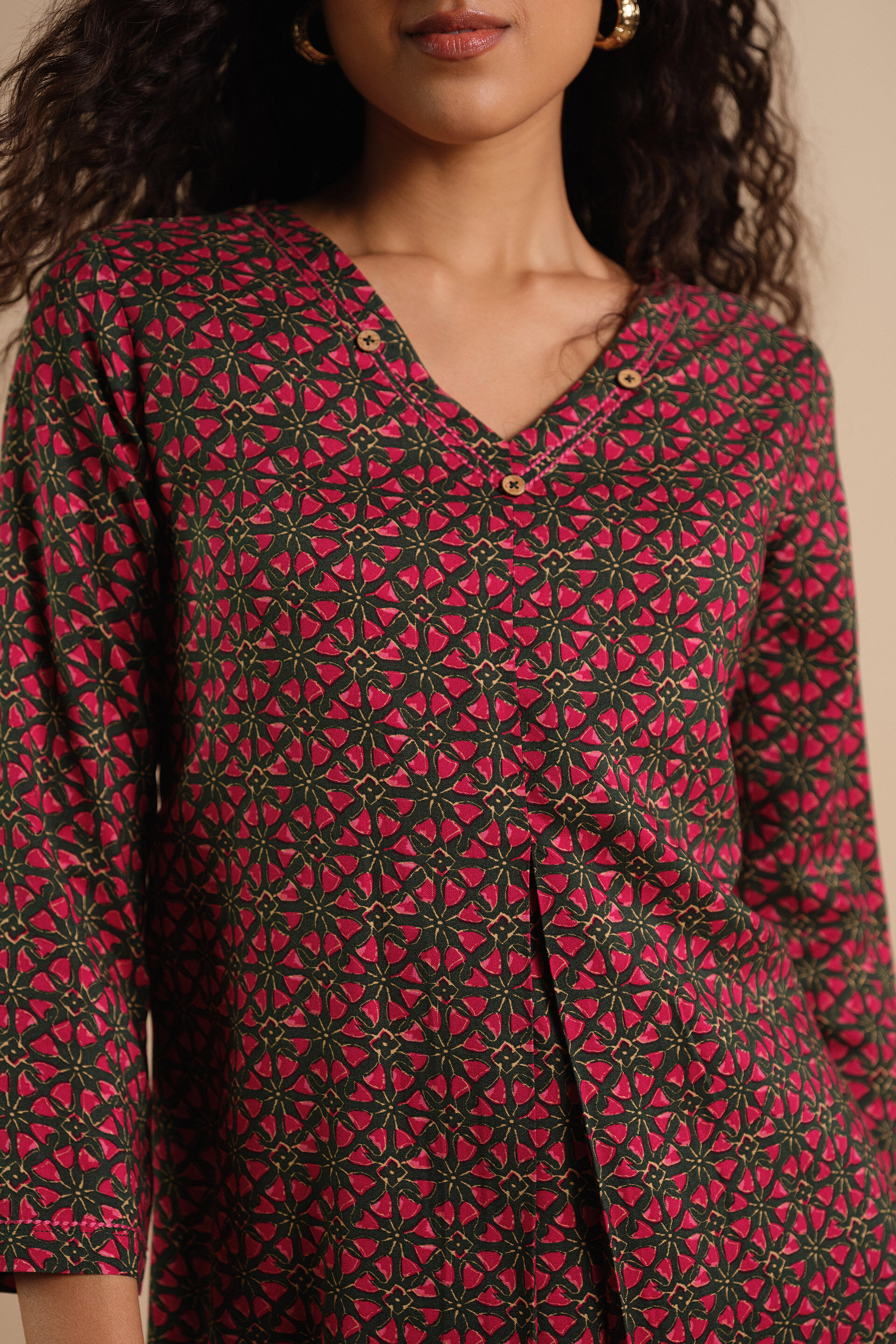 Farnoush Top, Green, image 5